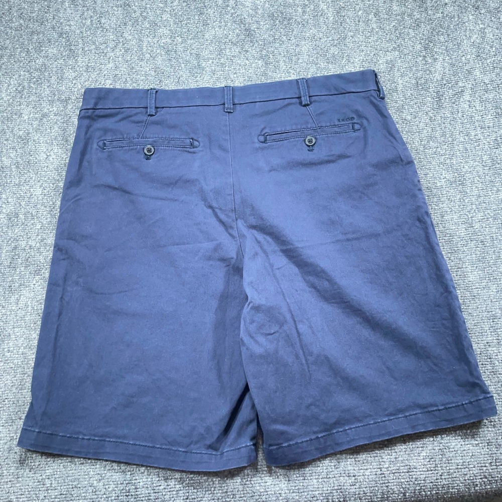 IZOD Saltwater Shorts Mens 36 Blue Casual Flat Front Golf‎ Stretch #AB404 - Picture 5 of 9